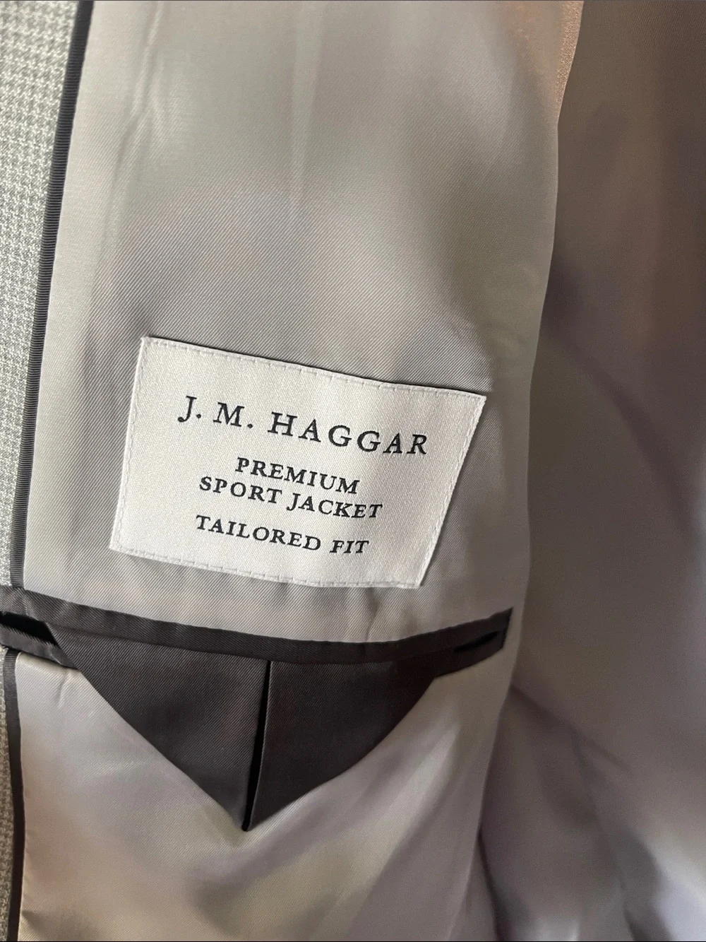 Haggar Light Gray Men's Sport Coat